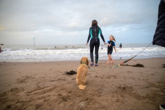 On New Year’s Day, Minehead Beach hosts a charity swim for St Margaret’s Hospice Care. Hundreds of participants brave the icy Atlantic waters, raising funds for hospice services. 

The event features swimmers in imaginative costumes, with all proceeds supporting specialist community nursing care​