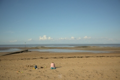 Resting by the Sea at Low Tide