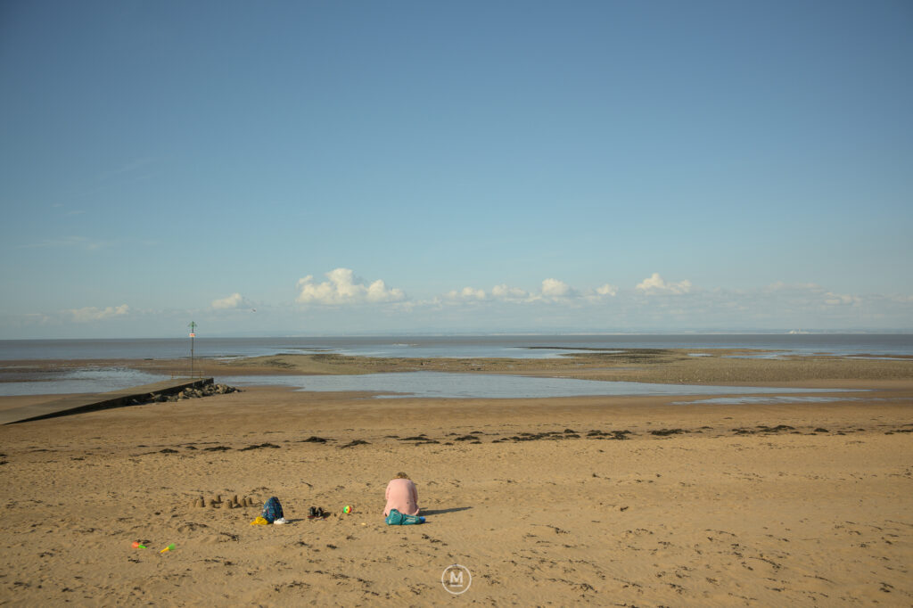 Resting by the Sea at Low Tide