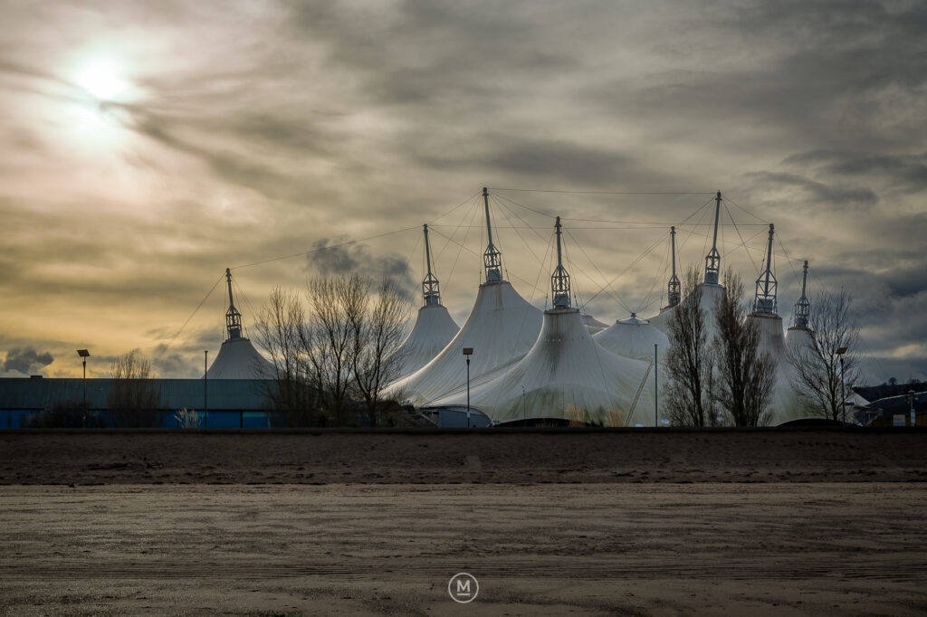 Winter Stillness: Sunrise Over Butlins Minehead